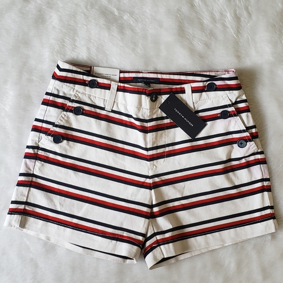 Tommy Hilfiger Pants - TOMMY HILFIGER WOMEN'S CLASSIC STRETCH SHORTS NEW
